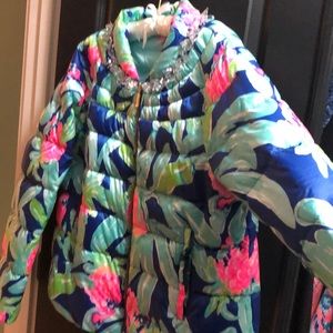 Lilly Pulitzer puffer jacket